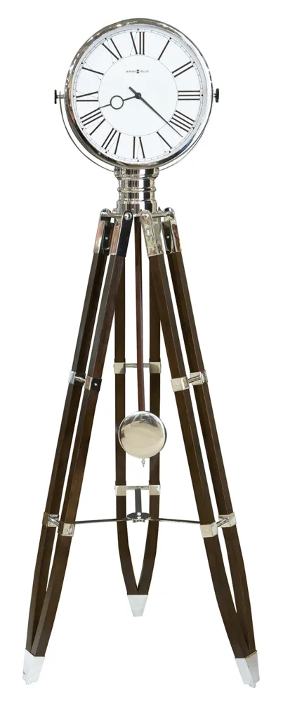 Calpping Clock Chaplin Floor Clock - Clocks by Christopher