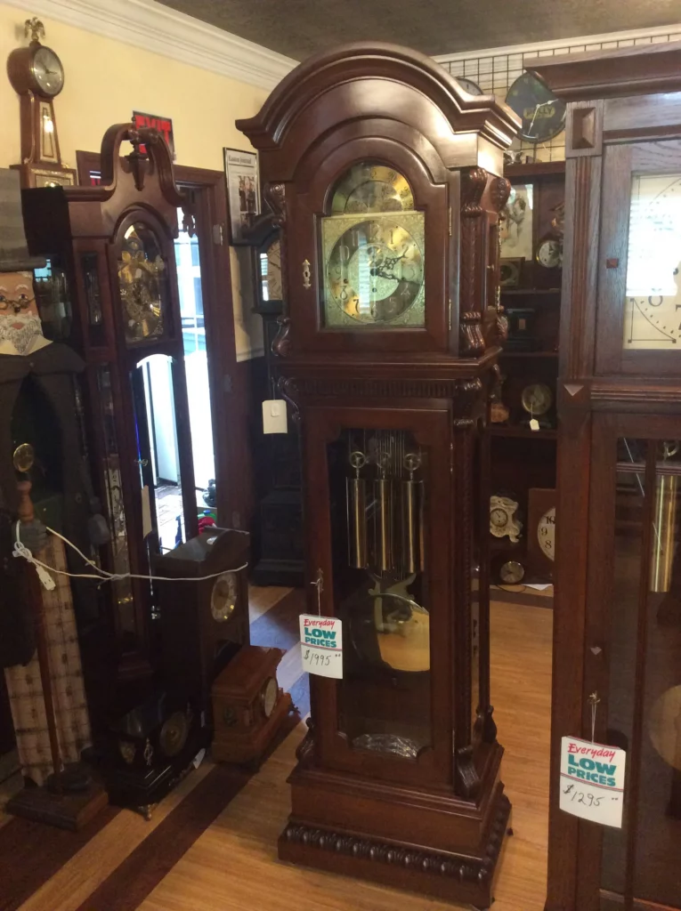 H.L. Hubbard Grandfather clock SOLD - Clocks by Christopher