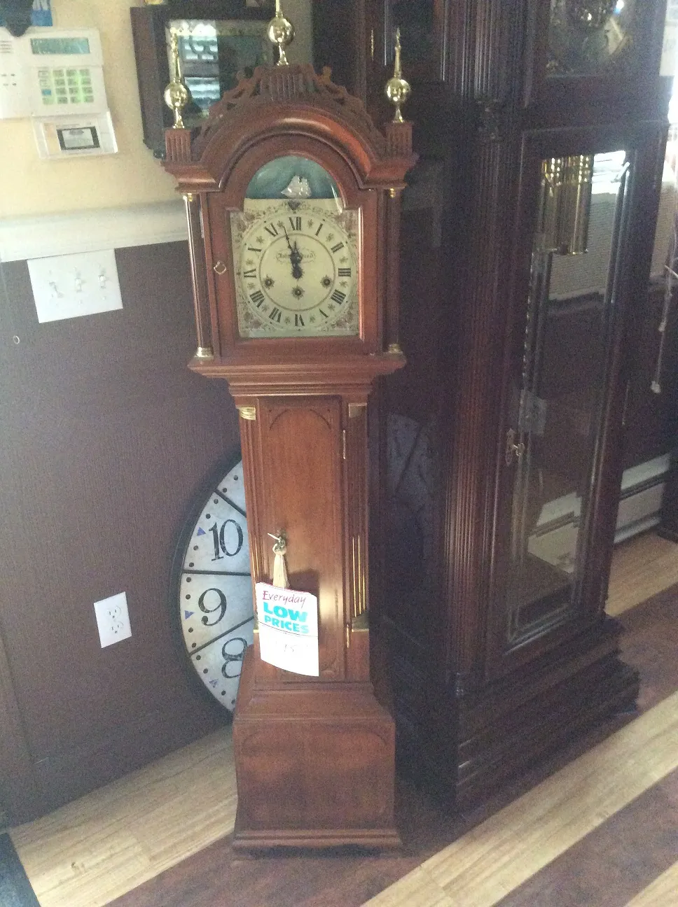 John Creed “dwarf” clock SOLD - Clocks by Christopher