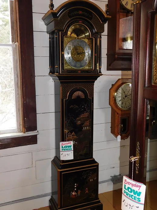 Sligh Chinoiserie Grandfather - Clocks by Christopher