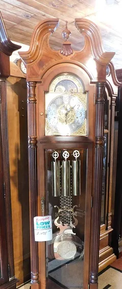 Sligh triple chime grandfather clock SOLD - Clocks by Christopher